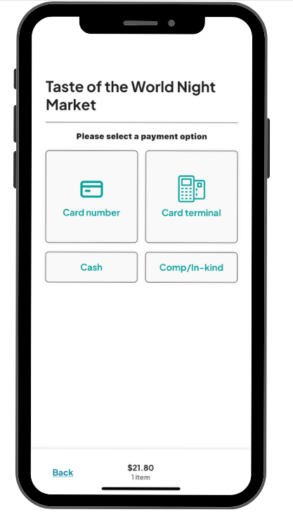 a mobile image showing users the payment method section