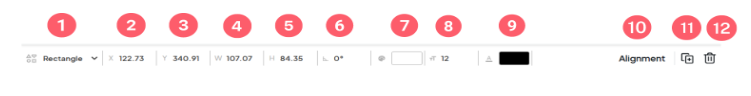 Asset Information panel showing the Title input field, with 'Please enter the title of the asset' highlighted.