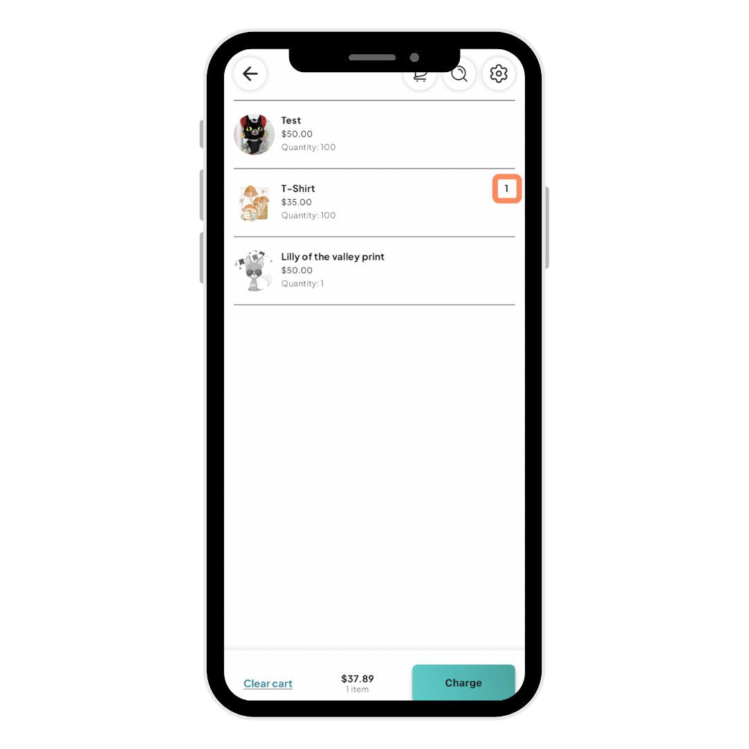 A mobile screen displaying a list of vendors under the 'Sell products' tab, with vendors such as 'Bluebird Ventures,' 'Brightside Co.,' 'Coffee roast central,' and 'Ocean Breeze Food.'