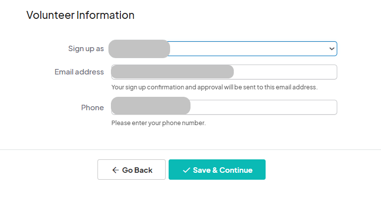 Volunteer registration form for Nightmare Weekend Des Moines 2024 with options to check the status of an application or start a new registration. Event details and application benefits are displayed below a prominent event banner.