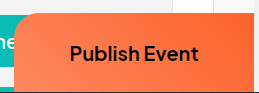 an image showing users where to click to publish their event